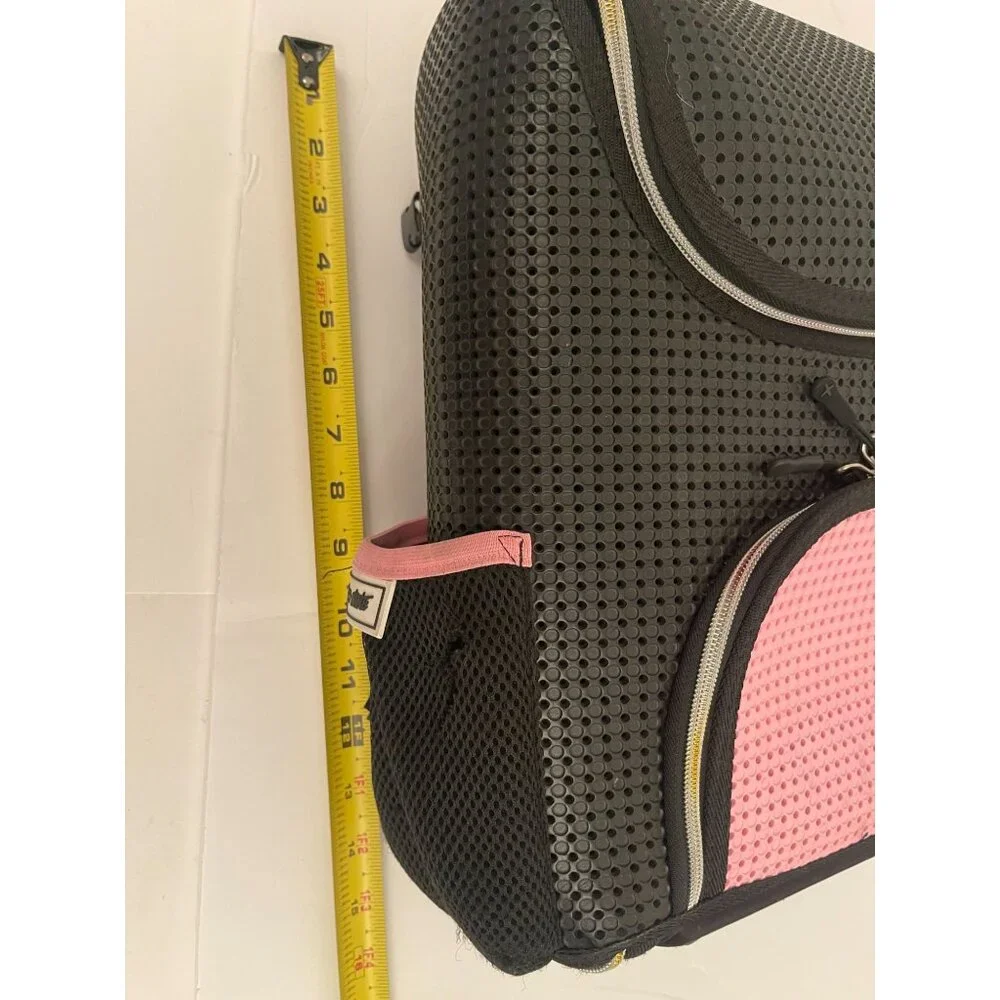 LIGHT + NINE Student Backpack, Rainbow Pink Daypack Carry-On Travel Luggage